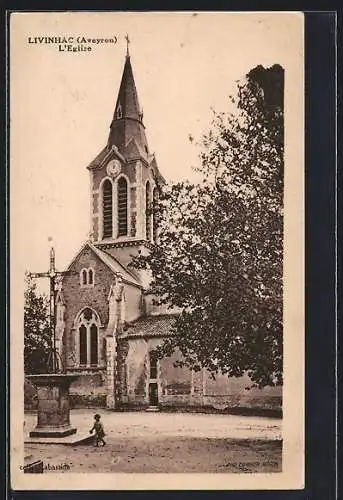 AK Livinhac /Aveyron, L`Eglise