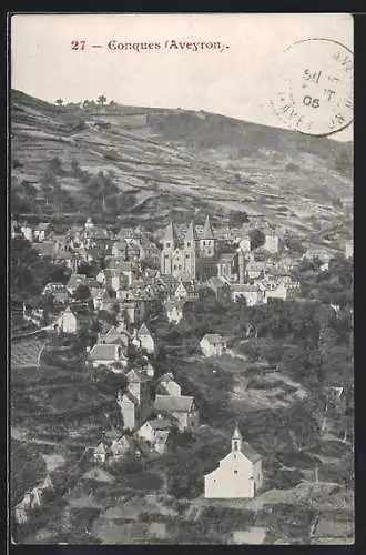 AK Conques /Aveyron, Panorama