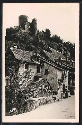 AK Rignac /Aveyron, Belcastel et son Château