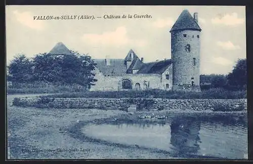 AK Vallon-en-Sully /Allier, Château de la Guerche