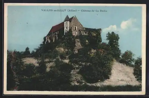 AK Vallon-en-Sully /Allier, Château de la Roche