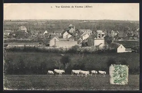 AK Vaumas /Allier, Vue Générale