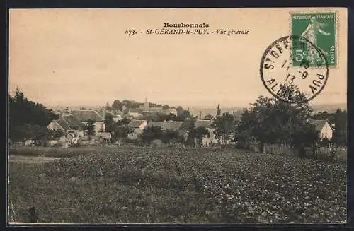 AK St-Gérand-le-Puy, Bourbonnais, Vue générale