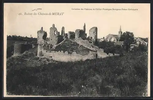 AK Murat, Ruines du Château