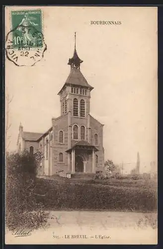 AK Le Breuil, Bourbonnais, L`Église