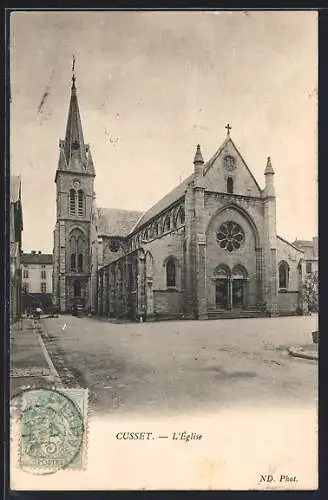 AK Cusset, l'église