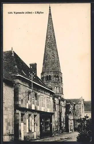 AK Ygrande /Allier, L`Eglise