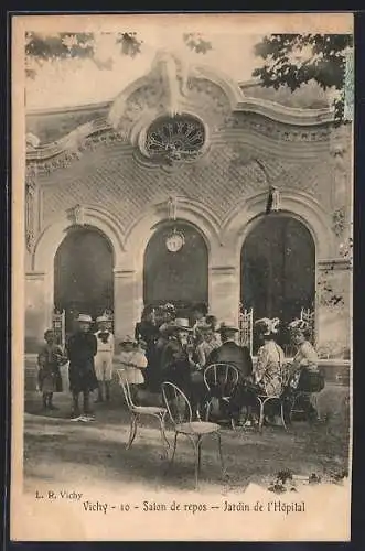 AK Vichy, Salon de repos, Jardin de l`Hôpital