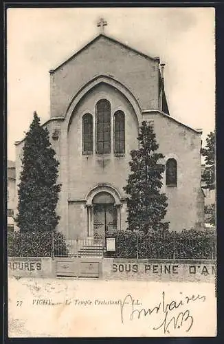 AK Vichy, Le Temple Protestant