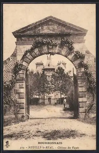 AK Neuilly-le-Réal, Château des Vayots