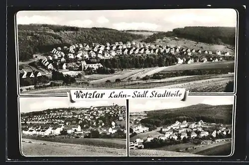 AK Wetzlar /Lahn, Südliche Stadtteile, Ortsansichten