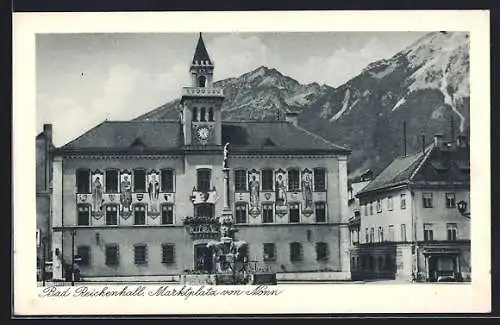 AK Bad Reichenhall, Marktplatz von Nonn