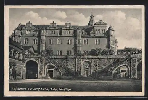 AK Weilburg-Lahn, Schloss, Nordflügel