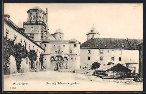 AK Würzburg, Festung Scherenbergertor