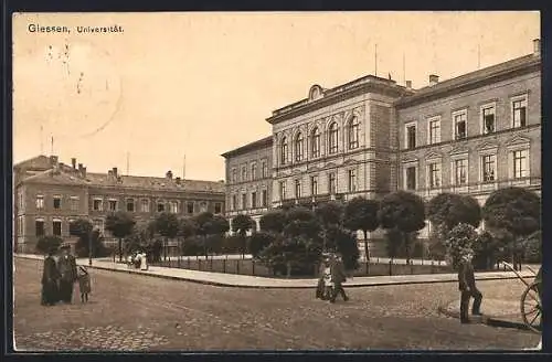 AK Giessen, Blick zur Universität