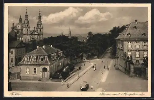 AK Fulda, Dom mit Hauptwache