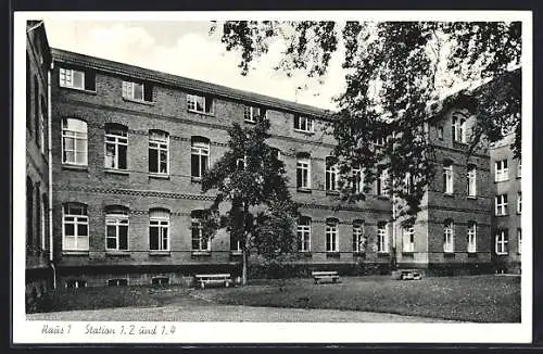 AK Bielefeld, Städtisches Krankenhaus, Haus 1, Station 1, 2 und 1.4