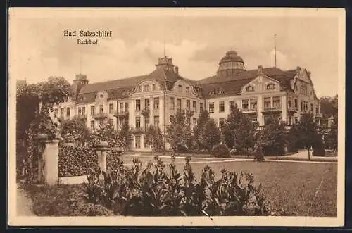 AK Bad Salzschlirf, der Salzschlirfer Badehof