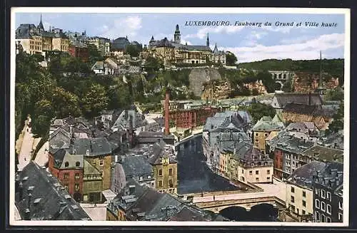 AK Luxembourg, Faubourg du Grund et Ville haute