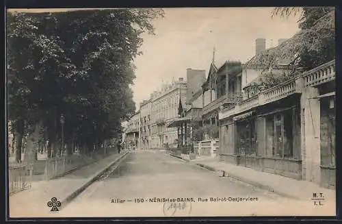 AK Néris-les-Bains, Rue Boirot Desjerviers