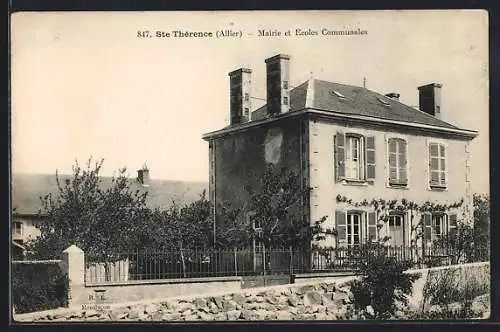 AK Ste-Thérence /Allier, Mairie et Ecoles Communales