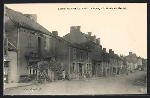 AK Saint-Hilaire /Allier, Le Bourg, Route du Montet