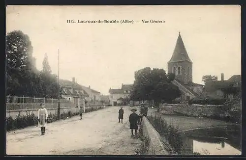 AK Louroux-de-Bouble /Allier, Vue Générale