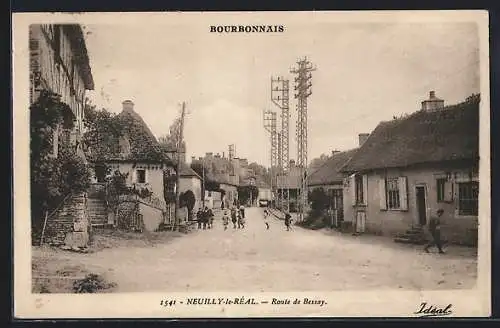 AK Neuilly-le-Réal, Bourbonnais, Route de Bessay