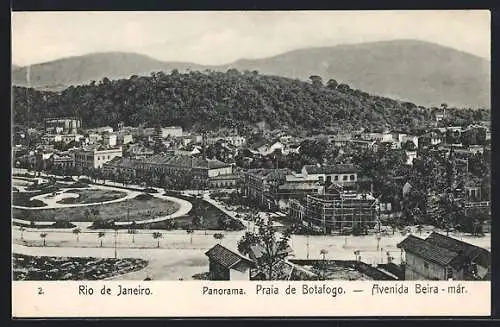 AK Rio de Janeiro, Panorama, Praia de Botafogo, Avenida Beira-már