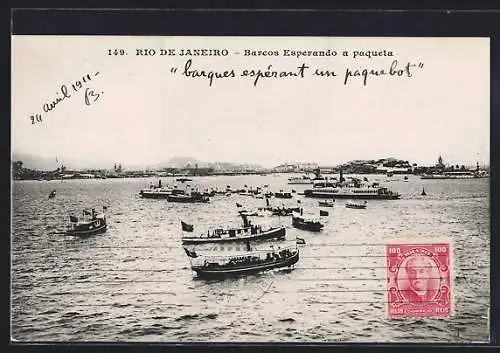 AK Rio de Janeiro, Barcos Esperando a paqueta