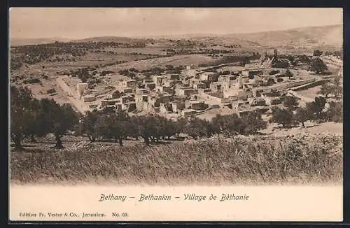 AK Bethanien, Ortspanorama