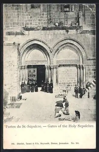 AK Jerusalem, Gates of the Holy Sepulchre