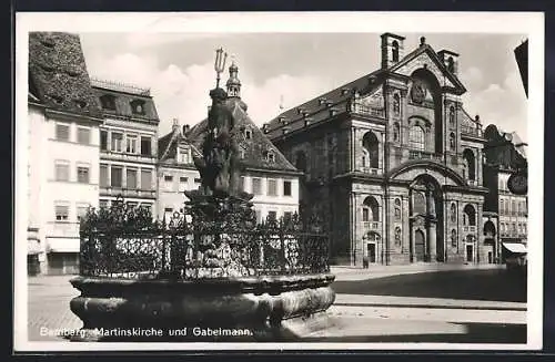 AK Bamberg, Martinskirche und Gabelmann