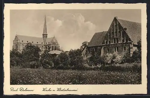 AK Bad Doberan, Kirche und Klosterbrauerei