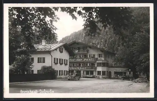 AK Bayrischzell, Der Gasthof zur Post