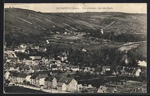 AK Jaulgonne, Vue Gènèrale-Au loin Barzy