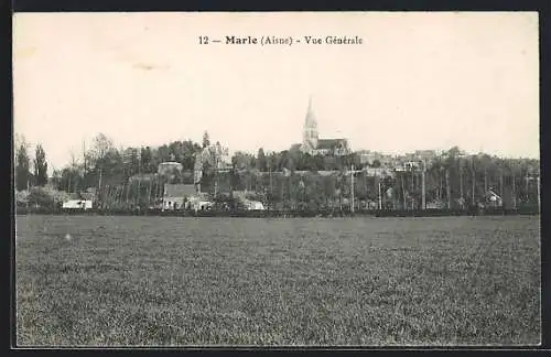 AK Marle /Aisne, Vue Générale