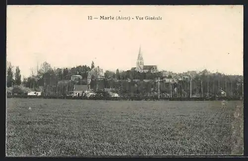 AK Marle /Aisne, Vue Générale