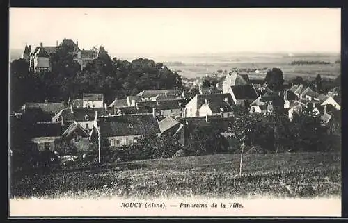 AK Roucy /Aisne, Panorama de la Ville
