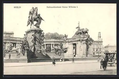 AK Berlin, Nationaldenkmal Kaiser Wilhelm I.