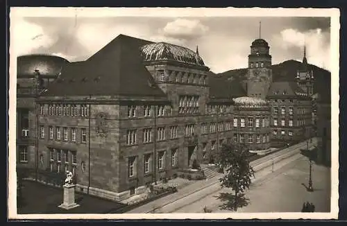 AK Freiburg i. Br., Blick auf die Universität
