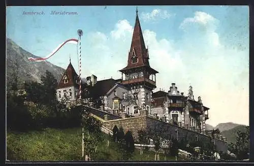 AK Innsbruck, Das Schloss Mariabrunn