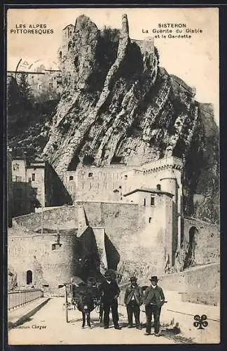 AK Sisteron, La Guérite du Diable et la Gardette