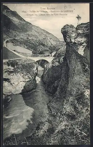 AK Lauzet /Vallée de l`Ubaye, Gorges vers le Pont Romain