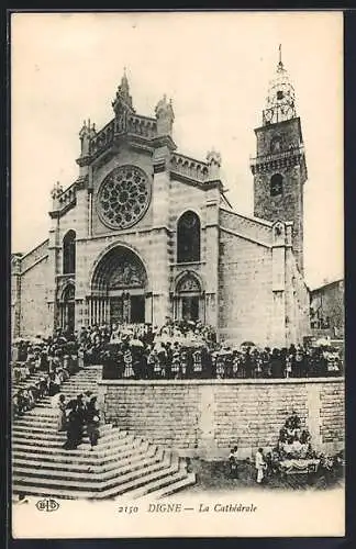 AK Digne, La Cathédrale