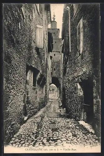 AK Castellane, Vieille Rue