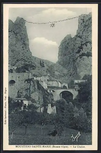 AK Moustiers-Sainte-Marie /B.-A., La Chaine