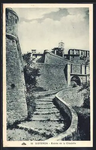 AK Sisteron, Entrée de la Citadelle