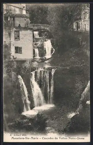 AK Moustiers-Ste-Marie, Cascades du Vallon Notre Dame