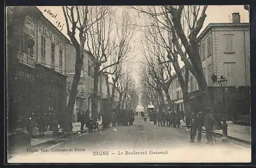 AK Digne, Le Boulevard Gassendi